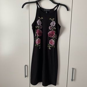 Derek Heart Rose Bodycon Dress